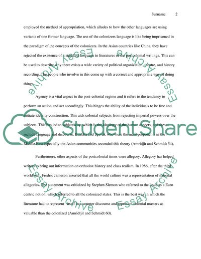 Concepts of borderland