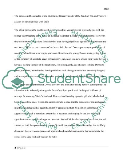 Reflections of Violence and Nostalgia in Jazz