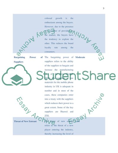 Industry Analysis - Key Opportunities and Threats within the UK