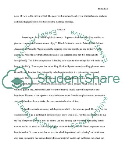 Happiness in the Field of Psychology