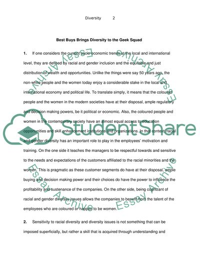 Best Buy Brings Diversity to the Geek Squad