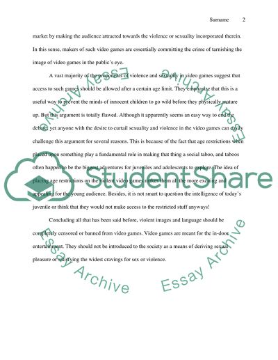 Should violent images and language be censored or banned from national media