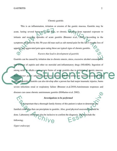 Gastrointestinal Disorders