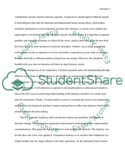 Co-Operative Strategies in International Business