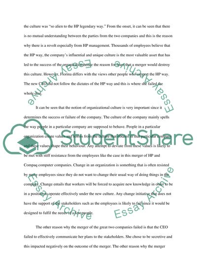 Hewlett Packard and Compaq Computers