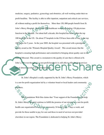 Non-Profit Organization