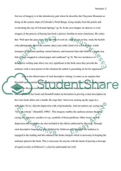 Strategy in Fast Food Nation