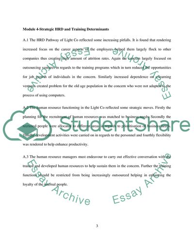 HR Development Field