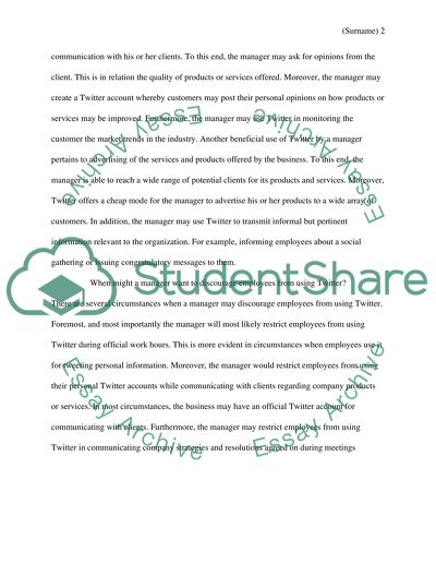 What are Twitters advantages