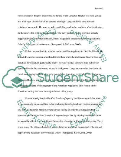 The Art and Life of Langston Hughes