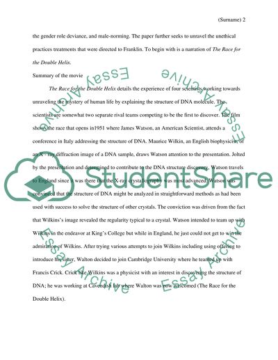 The Race for the Double Helix