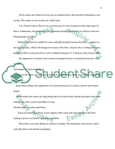 Advantages and Disadvantages of Floors