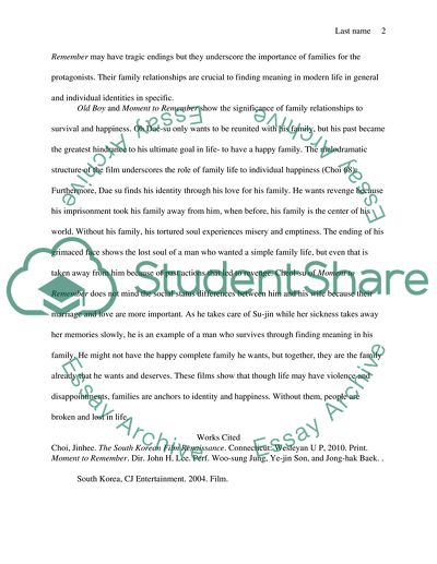 Hallyu in Characterization and Plot of Tragic Endings