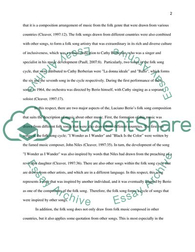 Music about Music as Part of Twentieth-Century Discourse