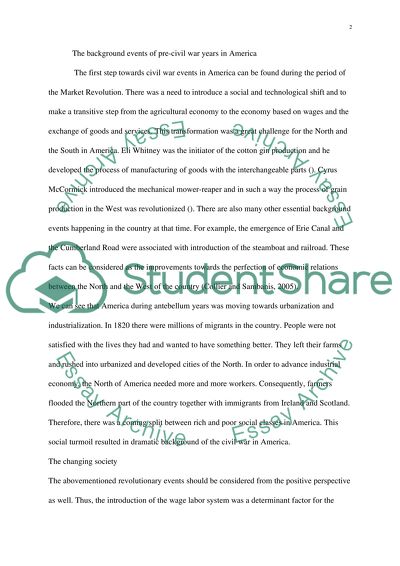 Disparities between the Poor and the Rich in the Early to Mid 1800s (Pre Civil War)