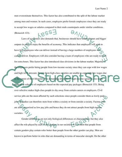 How Can Prejudice Create a Split Label Market