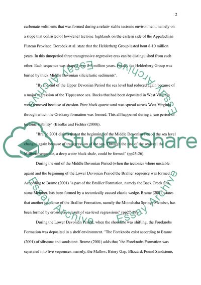 The Historical Formation of West Virginia