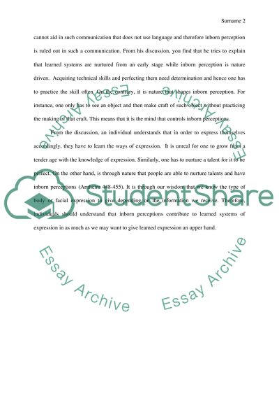 Theories of visual artist