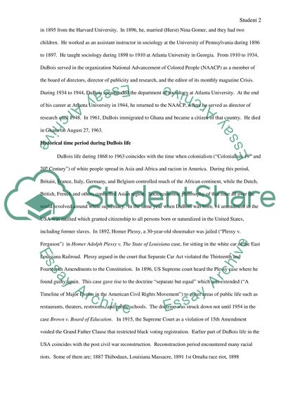 DuBois Appeal to the World