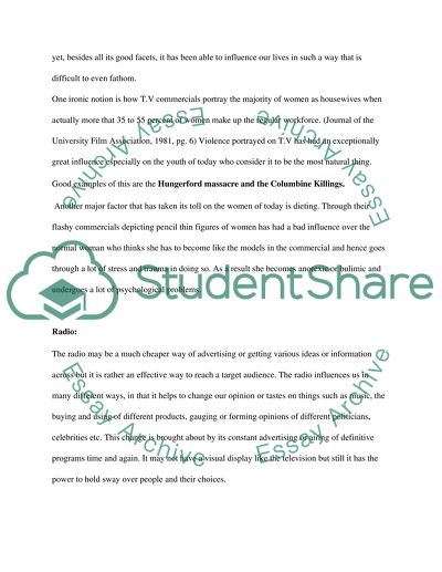 How the media affects perception