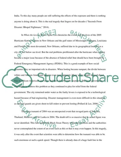 Natural Disasters in Movies