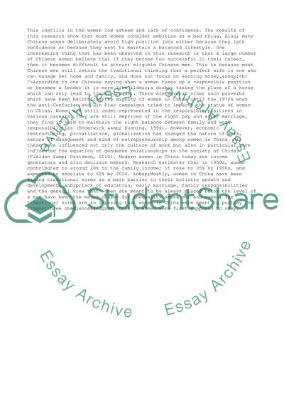 How Can Women Climb Up the Corporate Ladder in China