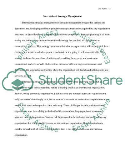 Human Resource Management: Ethics and Social Responsibility and International Strategic Management