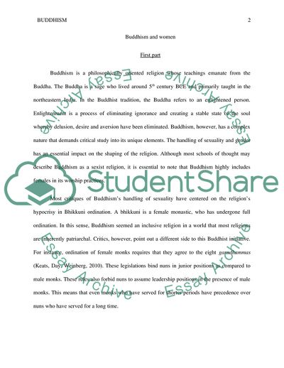 Women in Buddhism Religion