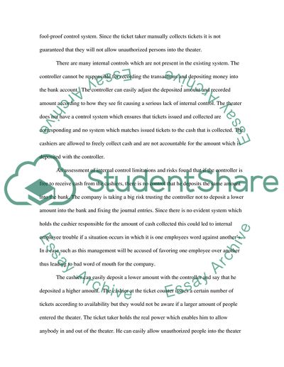 Case Study - Drotos Theaters (Auditing)