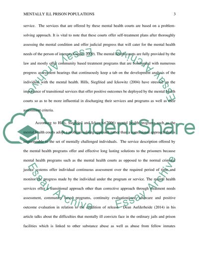 Mental Health Programs