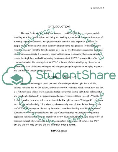 UV Radiation to Predict Deseases