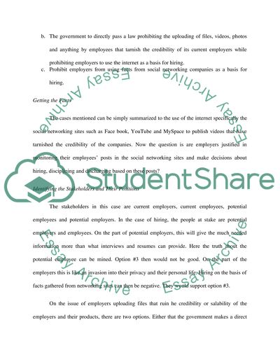 Ethics in Information Technology