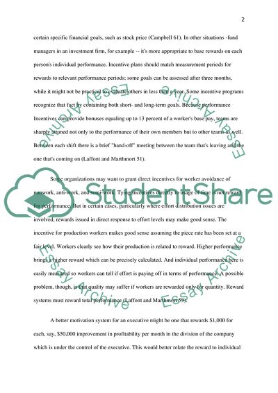 How would you use the knowledge of incentives to manage a business