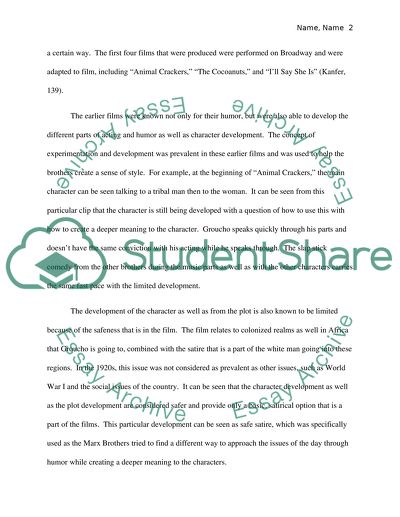 Rise and Fall of the Marx Brothers Films