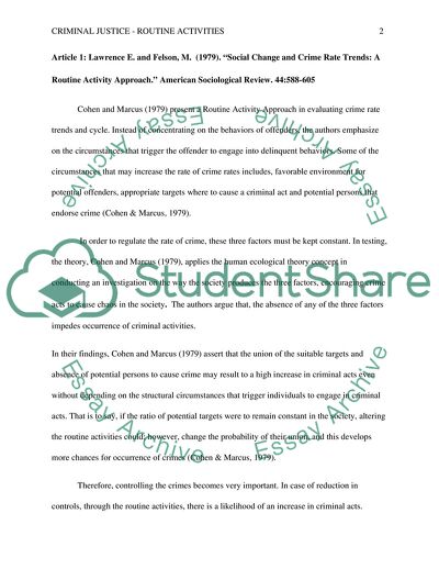 Social Change and Crime Rate Trends: A Routine Activity Approach