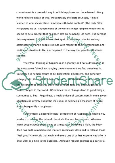 How to feel Happiness