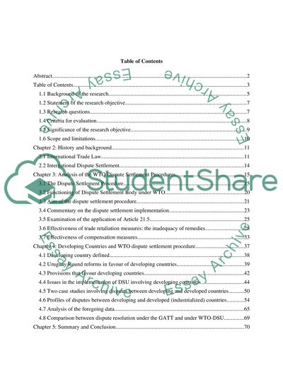 The Dsu in Operation - from Complaint to Resolution