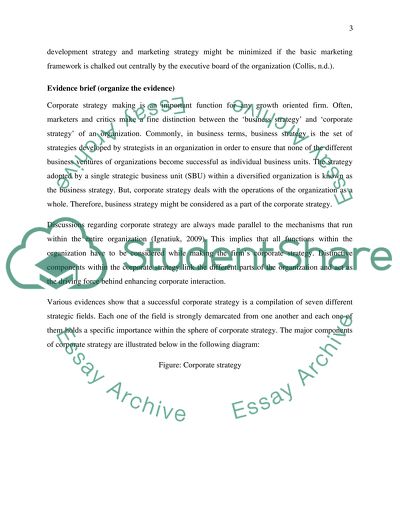 Marketing Strategy as a Part of Corporate Strategy