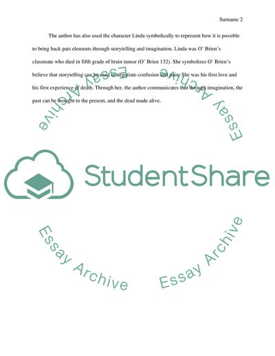 The Things They Carried ( Tim obrien)