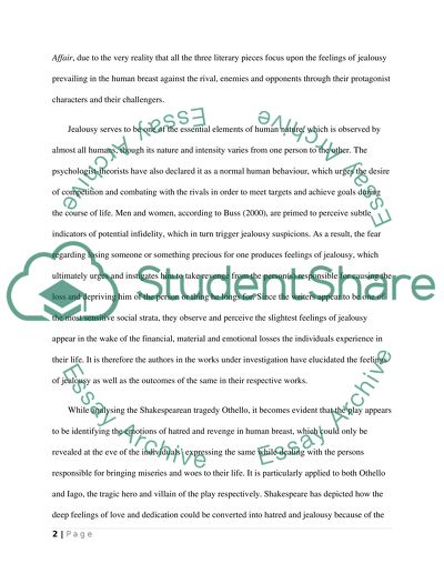 Comparison and Contrast of Literary Pieces