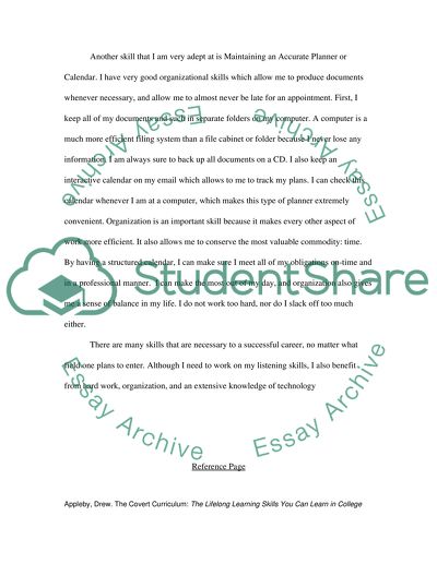 Skills in Discovering the Covert Curriculum