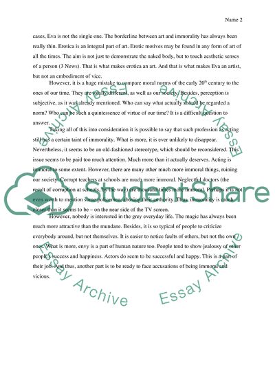 Acting and Morality - Sin City: A Dame to Kill For