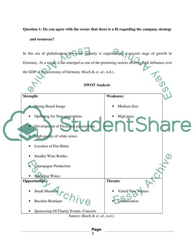 Swot and Pestel analysis