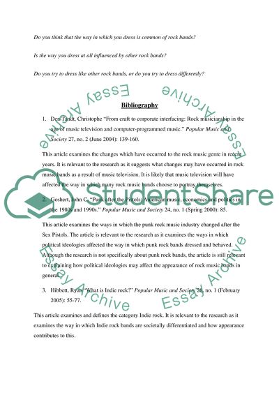 Visual Rock Music Stars