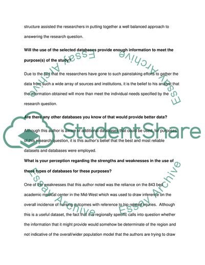 Nursing Interventions and Other Factors Associated With Discharge Disposition in Older Patients