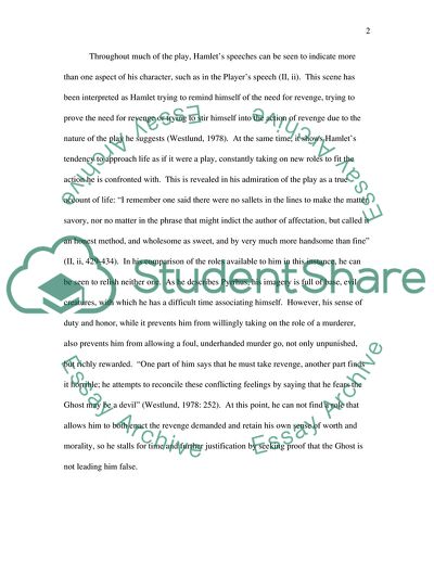 The Meta-drama in Hamlet by Shakespeare