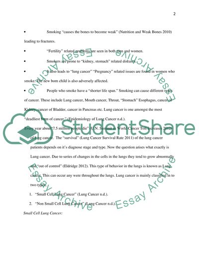 The influence of smoking cessation after diagnosis of early stage lung cancer on prognosis