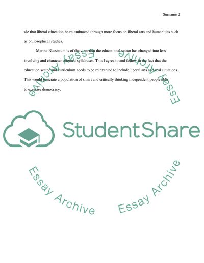 Liberal Arts to Education