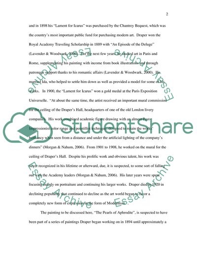 Presentation and Context of the Pearls of Aphrodite