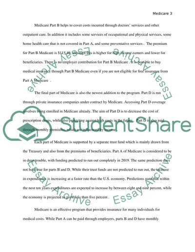 Medicare Funding/Reimbursement
